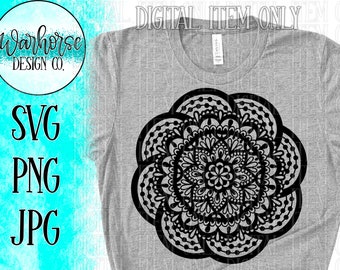 Mandala SVG, Cutting file for cricut, SVG files, Mandala cut files, Mandala art, mandala svg for shirt, cut file cricut, SVG trendy