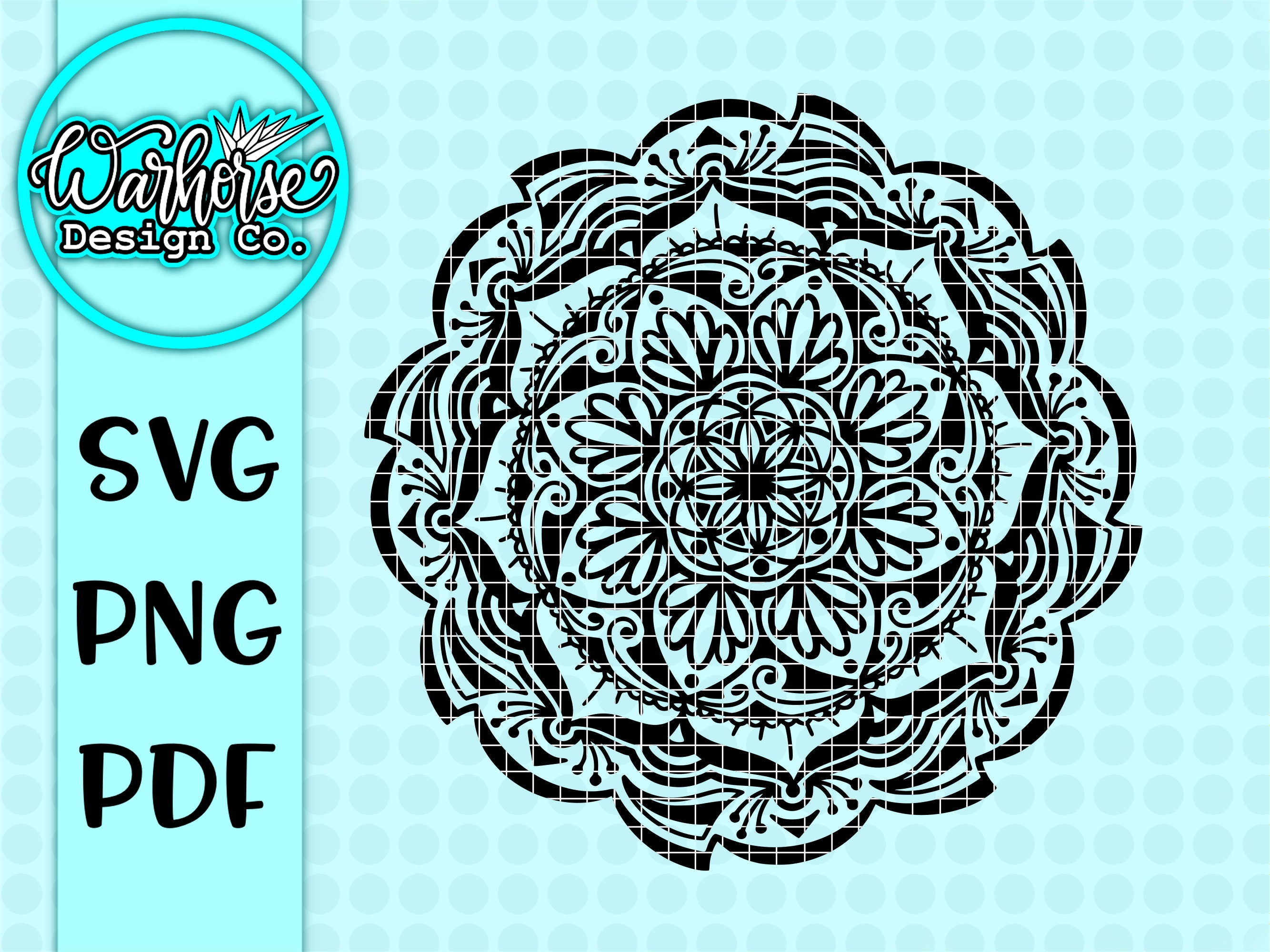 Download Mandala Svg Mandala Svg For Cricut Mandala Cutting Files Etsy