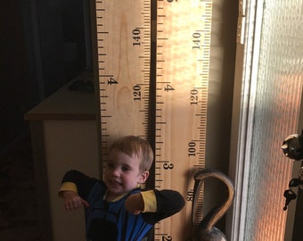 DIY Ruler Growth Chart Custom Personalised Vinyl Decal Kit Metric or Imperial Australia