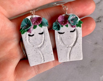 Virgo Goddess Earrings