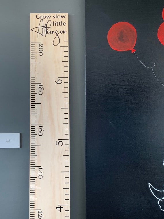 Wooden Ruler Height Chart Australia