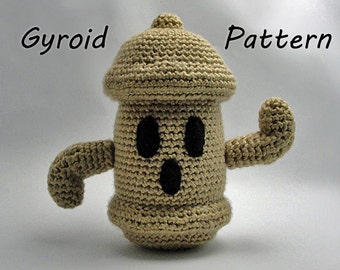 Digital Pattern - Gyroid Amigurumi Crochet Plush - Instant Download