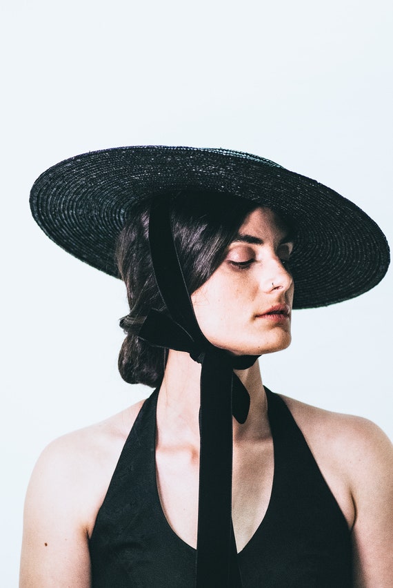 Handmade Vintage Straw Women Hat Handmade Water Hyacinth Sun Hat for Women Summer Woven Straw  main image 2