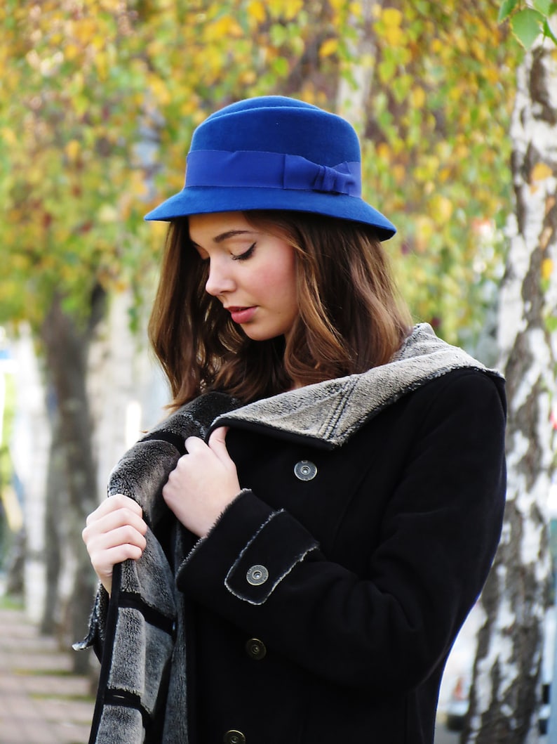 ladies winter felt hats