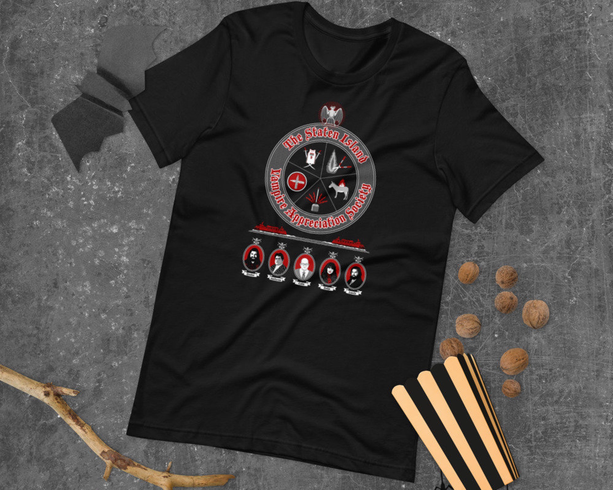What We Do In The Shadows T-Shirt, Nandor, Guillermo, Colin, Nadja - What We Do In The Shadows T Shirt