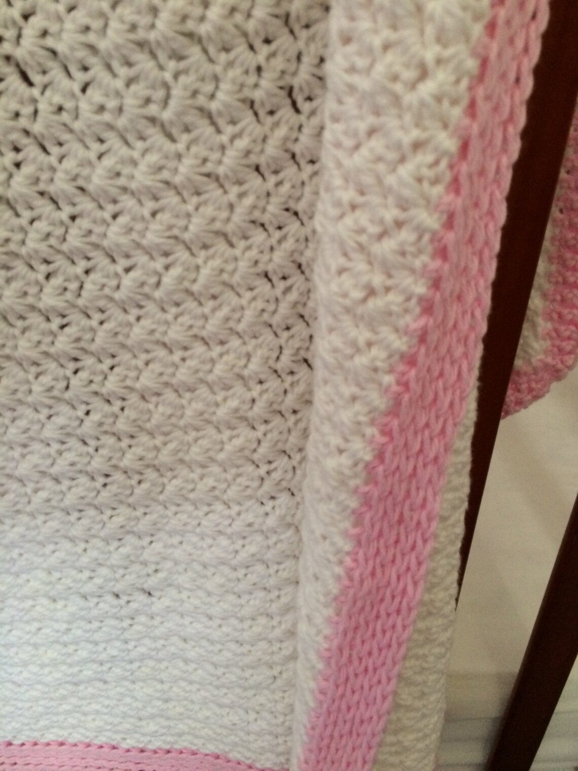 White Baby Blanket Receiving Blanket Etsy