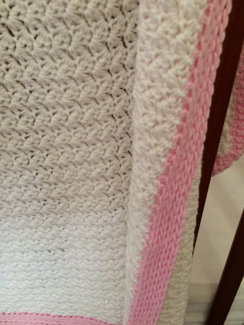 White Baby Blanket Receiving Blanket Etsy