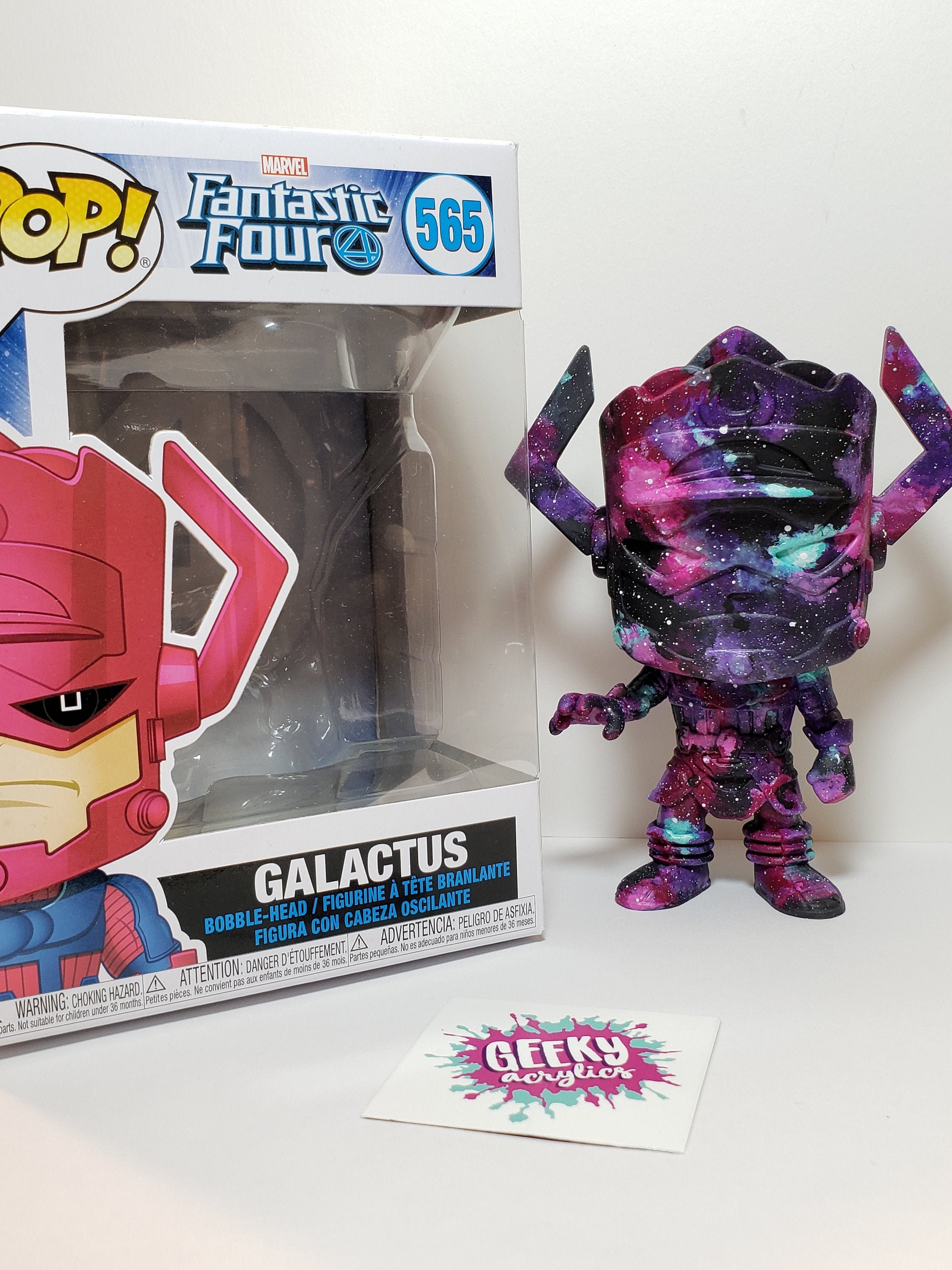 Galaxy Painted Galactus Funko - Etsy 