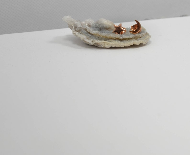 Stellar Rose Gold earrings 64909 matching necklace available