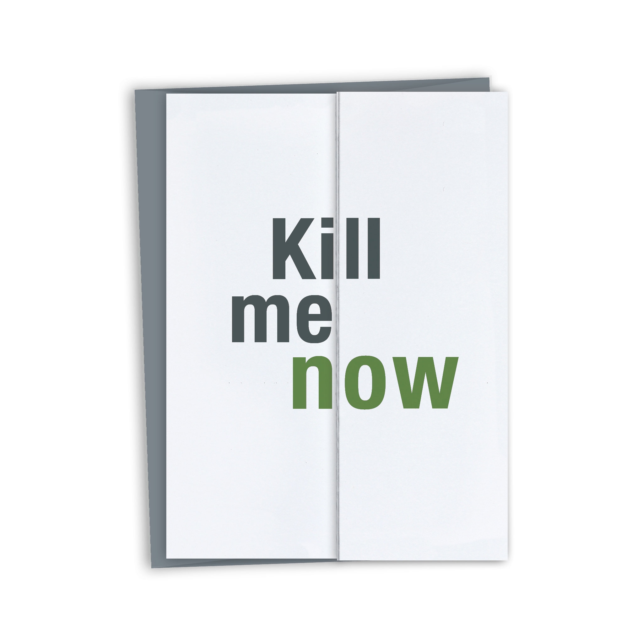 Funny Christmas or Hanukkah Card / Kill Me Now / Funny Holiday Card - Etsy