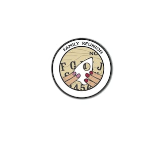 STICKER - Family Reunion vinyl sticker  - Waterproof - Die-cut sticker  - Funny Snarky Vinyl Decal - water bottle sticker