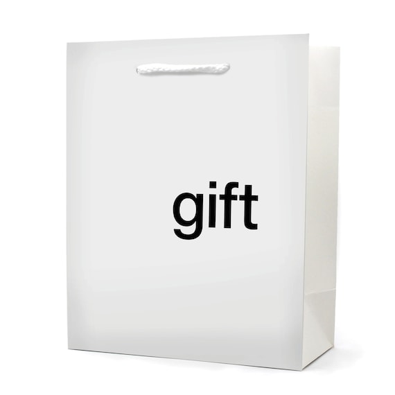 GIFT Gift Bag - Funny Gift Bag - Retro Gift Bag - Generic Wrapping Paper - Funny Wrapping Paper - Funny Gift Wrap