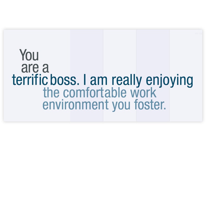 Funny Card for Boss / Terrifying / Funny Boss Card Funny Boss Gift / Funny Boss's Day Card / Funny Birthday Card for Boss / Principal's Day image 2