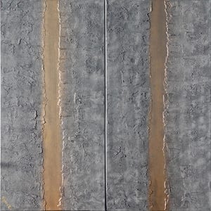 The image is a close-up of a textured surface with vertical lines running through it, creating a sense of depth and dimension.