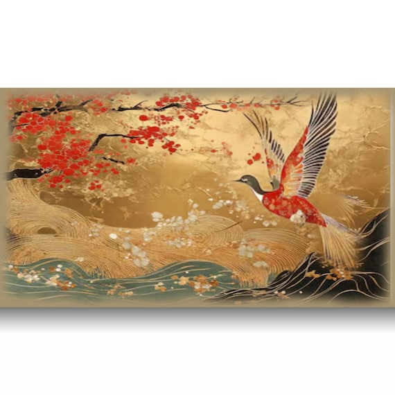 Japanese bird J445 - custom order