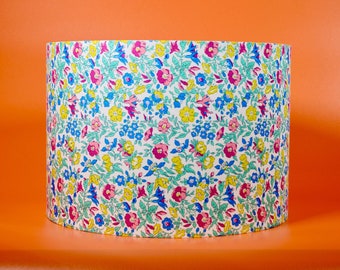 Liberty cotton print handmade lampshade in 30cm and 20cm