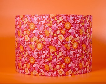 Liberty print cotton lampshade in 30cm or 20cm size