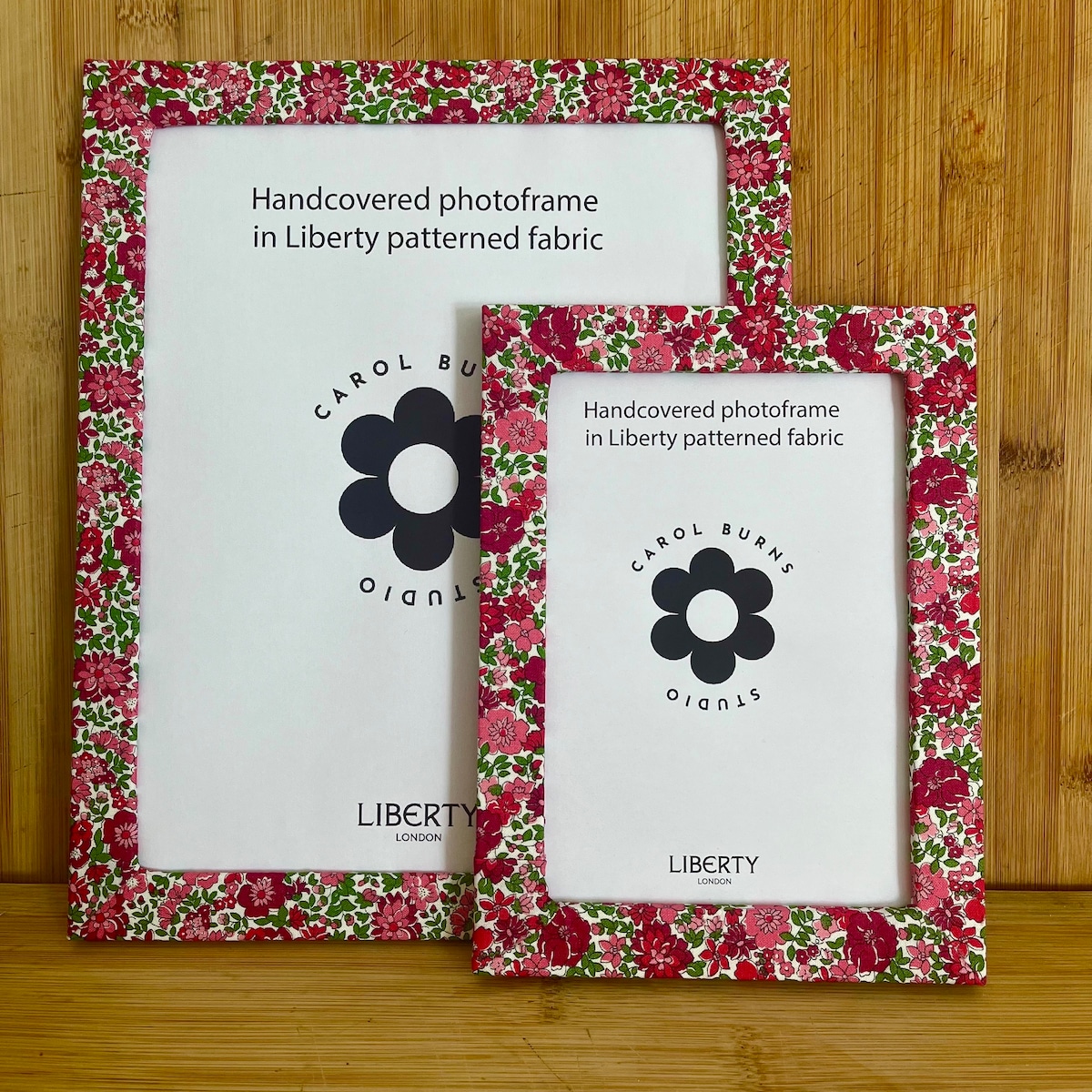 Liberty Fabric Photo Frame in a Choice of Classic Floral Liberty Patterns