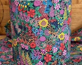 Liberty lampshade in Ciara E  tana lawn cotton. Sizes 40cm 30cm and 20cm. Ideal for bedside / table / floor lamp and ceiling pendant.