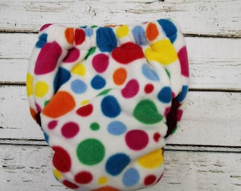 Pull up nappy pants, rainbow spot  pocket pull up nappy approx age 1.5yrs - 7yrs