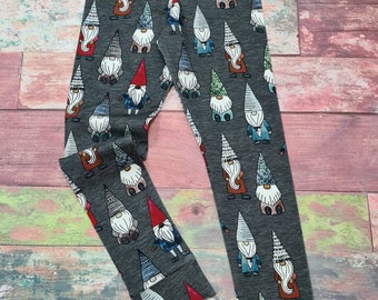 Bio Baumwolle Zwerg Baby Leggings, Kinderleggings, Unisex Leggings, Gonk Leggings