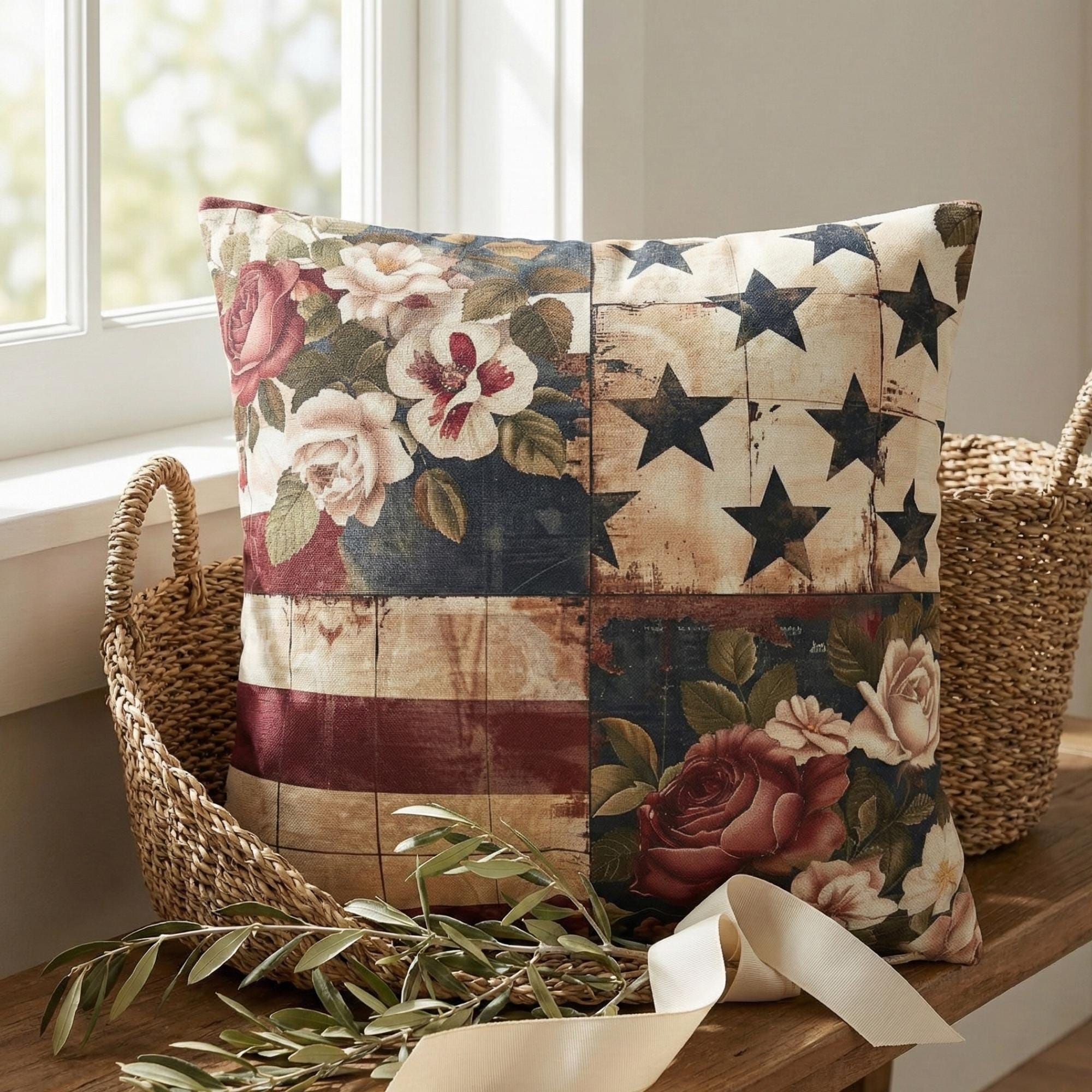 Patchwork Pillow Cover - Etsy