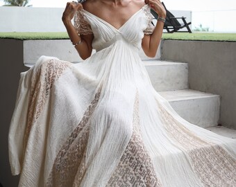 maxi dress bridal