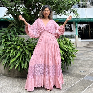 Ruffle maxi dress plus size on sale