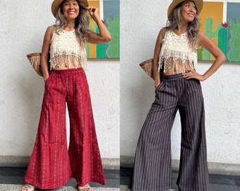 Boho Hippie Corduroy Bell Bottom Leisure Pants. Super Funky Vintage 60's 70's Disco vibes. 4 Color styles to choose from.