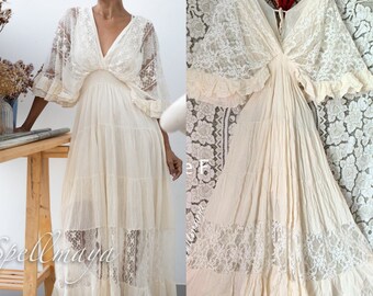 bohemian chic white dress