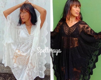 lace kaftan styles for ladies