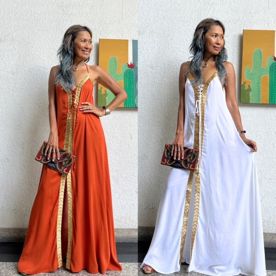 strapless open back dress Alexa Backless Halterneck Maxi Dress main image 1