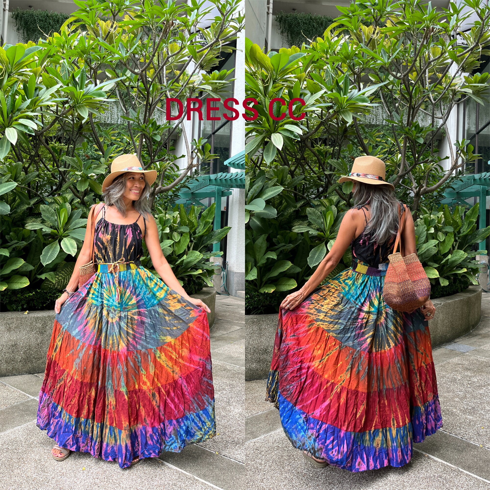 Boho Tied tie dye Maxi Dress,Plus size tie dye Dress,Maternity Maxi dress,Rayon tie dye dress,Festival tie dye dress,Hippie tie dye dress.
