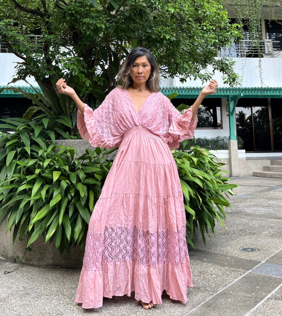 Cotton Bohemian Plus Size Maxi Dresses Cotton Bohemian Plus Size Maxi Dresses