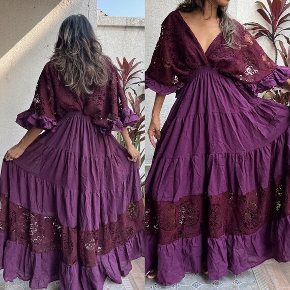 Lace maxi dress plus cheap size