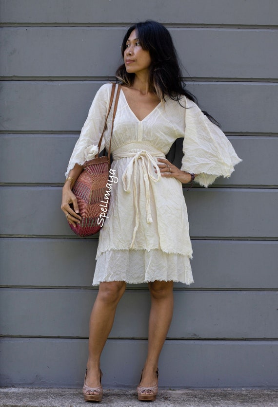 Dress with a belt
