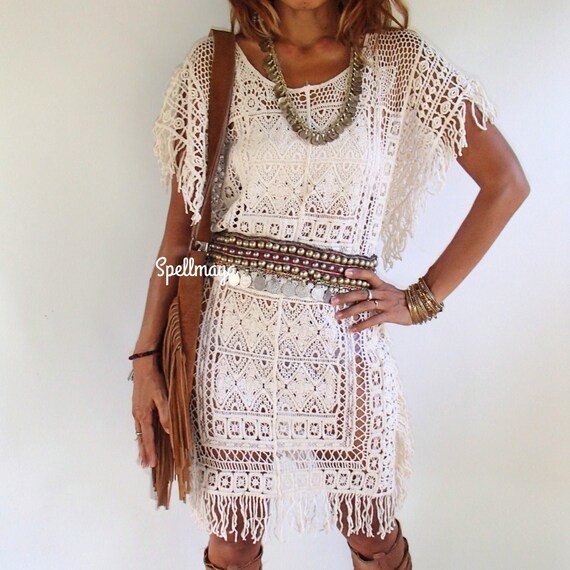 boho fringe dress