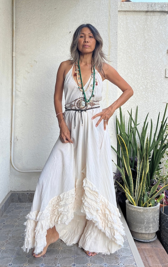 halter maternity wedding dress Boho Dress,backless Dress,fishtail Maxi Dress,maternity for Photoshoot Dress,gown,halter Layer Dress,halter Ruffle CL137371022
