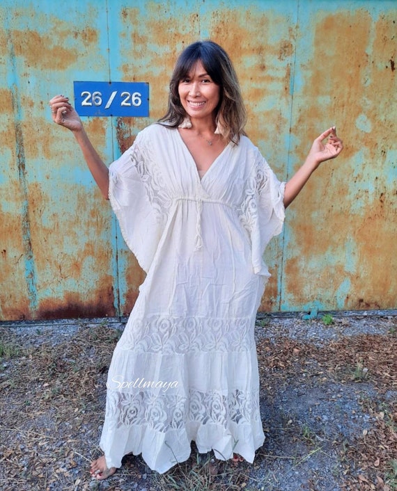 Mexican style maxi dress Clearance