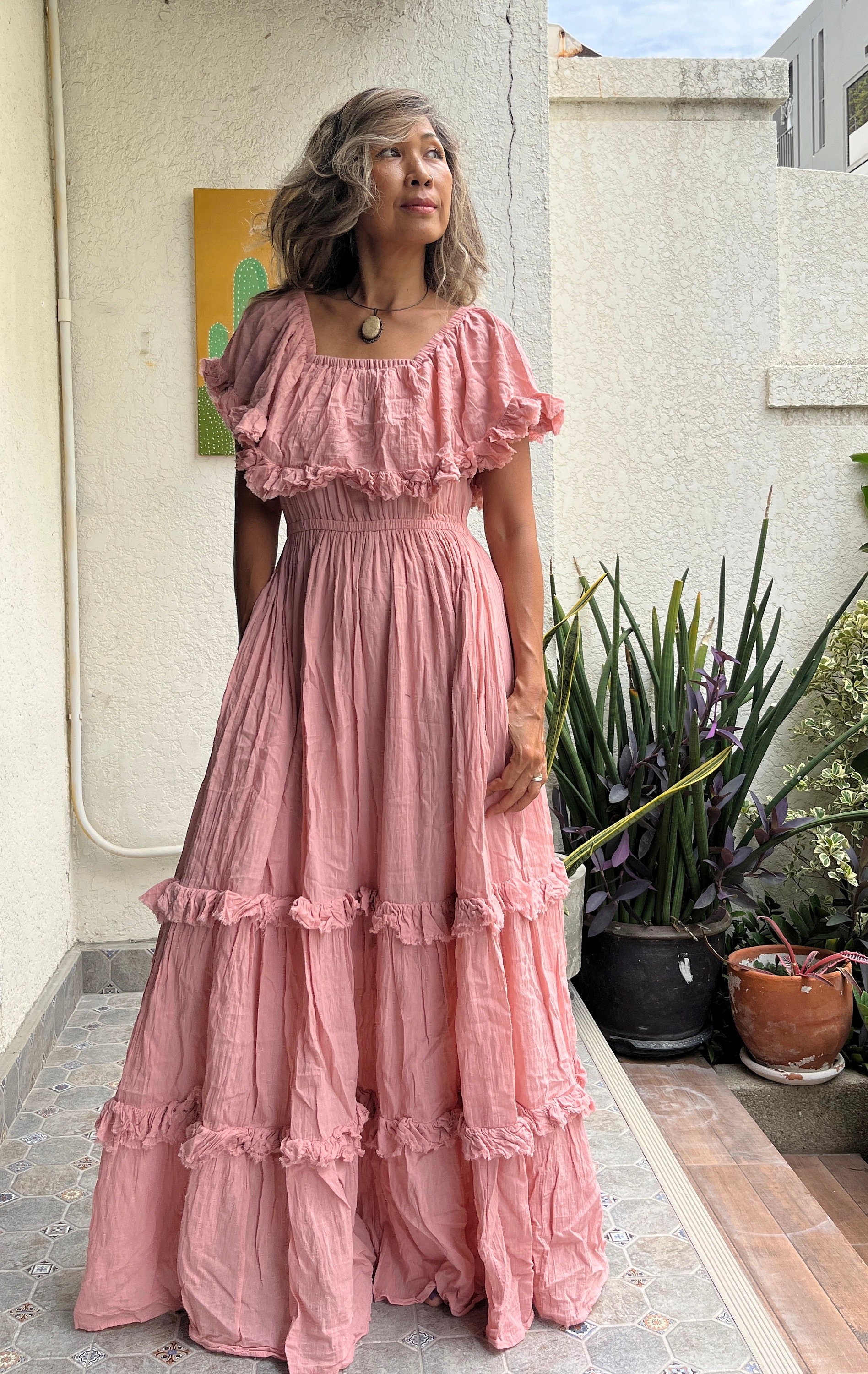off the shoulder boho bridesmaid dresses Simple Off-the-shoulder Puff Sleeve Boho Wedding Dress