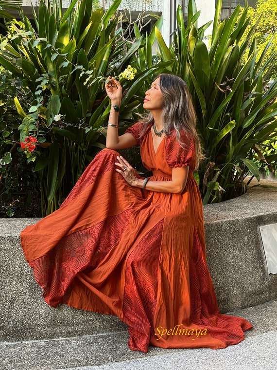 Sheer Lace Trim Maxi Dress/maternity Wedding Dress/off Shoulder Maxi Dress/ maternity for Photoshoot Dress,orange Lace Trim Maxi Dress. - Etsy Denmark