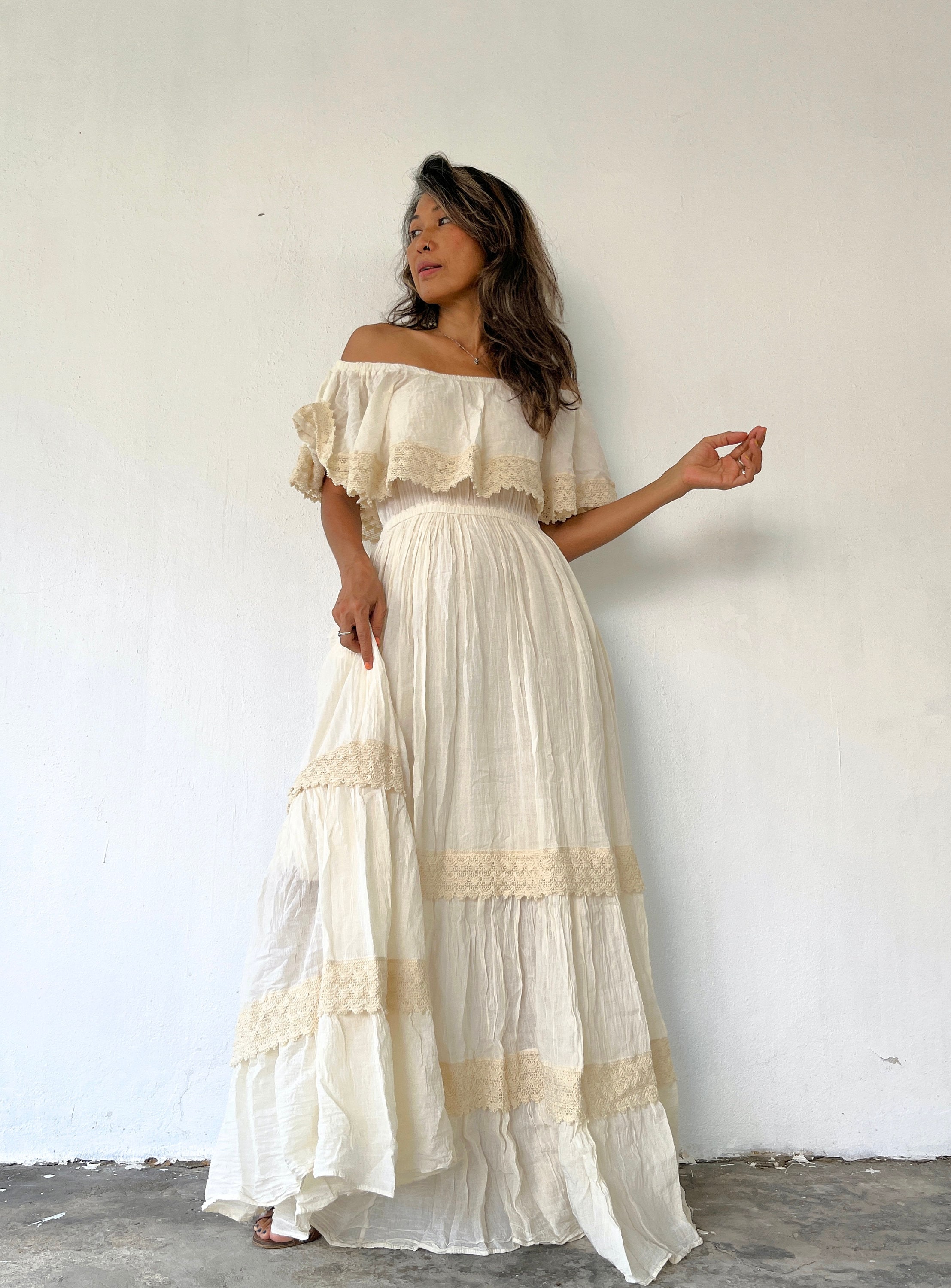 spanish fashion dresses ModaPosa Brigida Dress in Spanish Flower. Shop Mediterranean inspired  resort women's colorful dresses and clothing. – ModaPosa Online Store main image 1