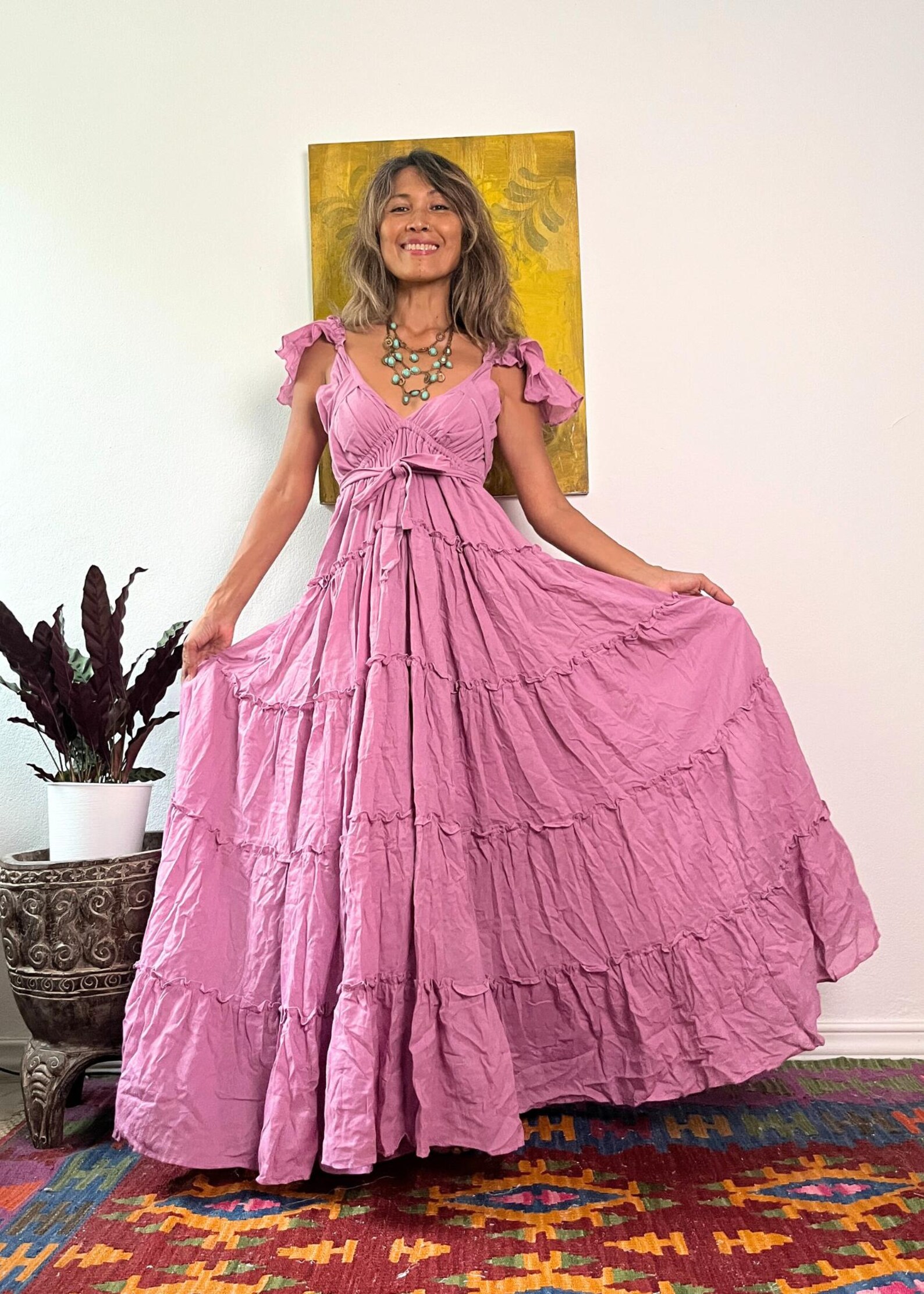 linen dress women Meggie Maxi august-2 Shoe US Size:6 10 Thanksgiving Outfit Ideas