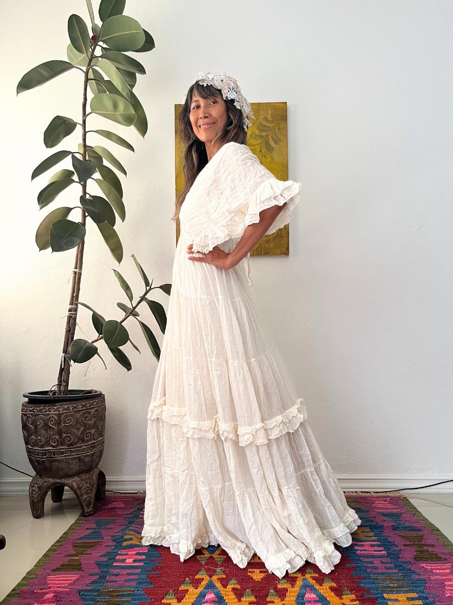 Boho Wedding Dress Beach Dress For Photoshoot Inbal Raviv 2017 Bridal  Sleeveless Deep V Neck Full Lace Embellishment Bohemian Soft A Line Wedding  Dress Sweep Train (gipsy) Mv -- Inbal Raviv 2017 Wedding Dresses