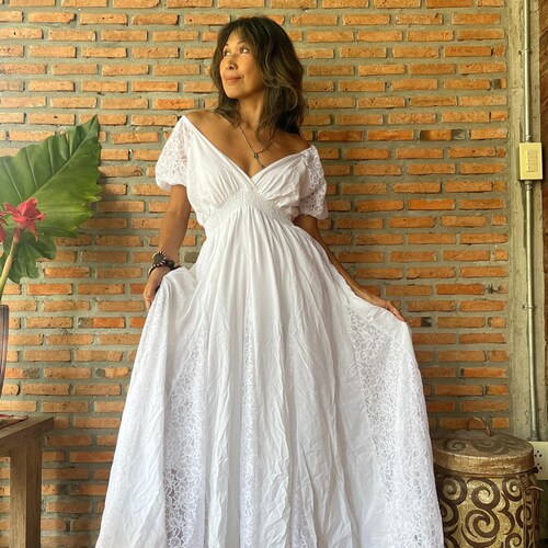 knee length dresses for ladies Ivory Lace Off Shoulder Maternity Photoshoot Gown/Dress