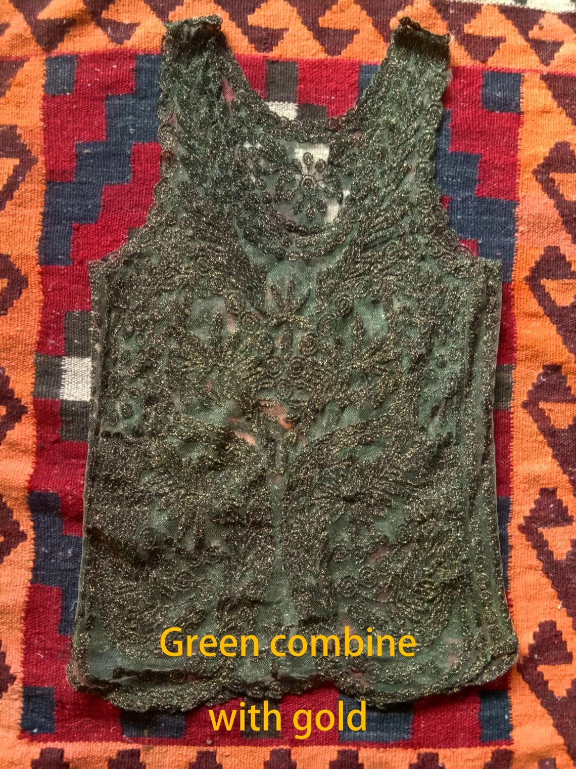 Barely Bohemian Lace Detail Tank