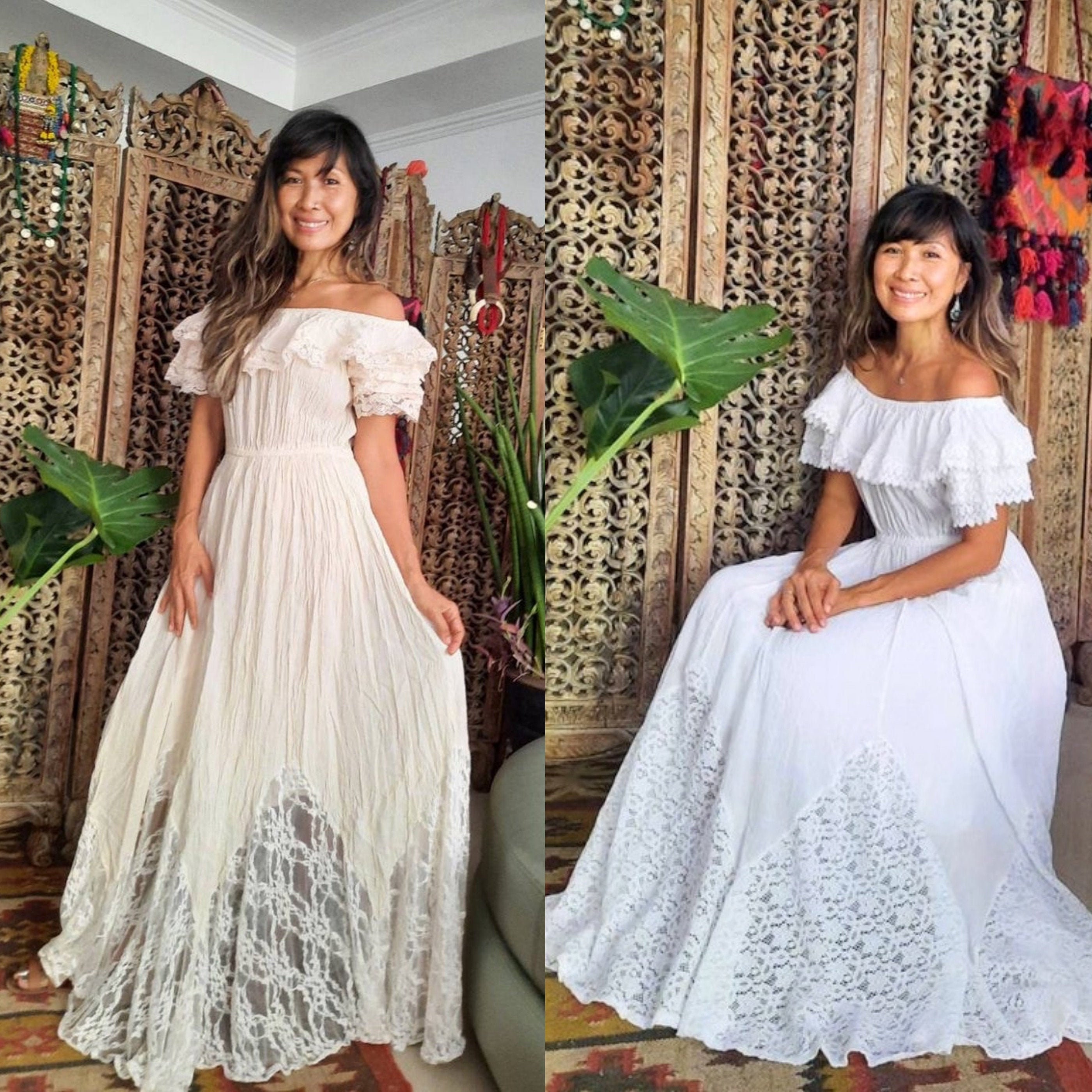 wedding dress maxi dress