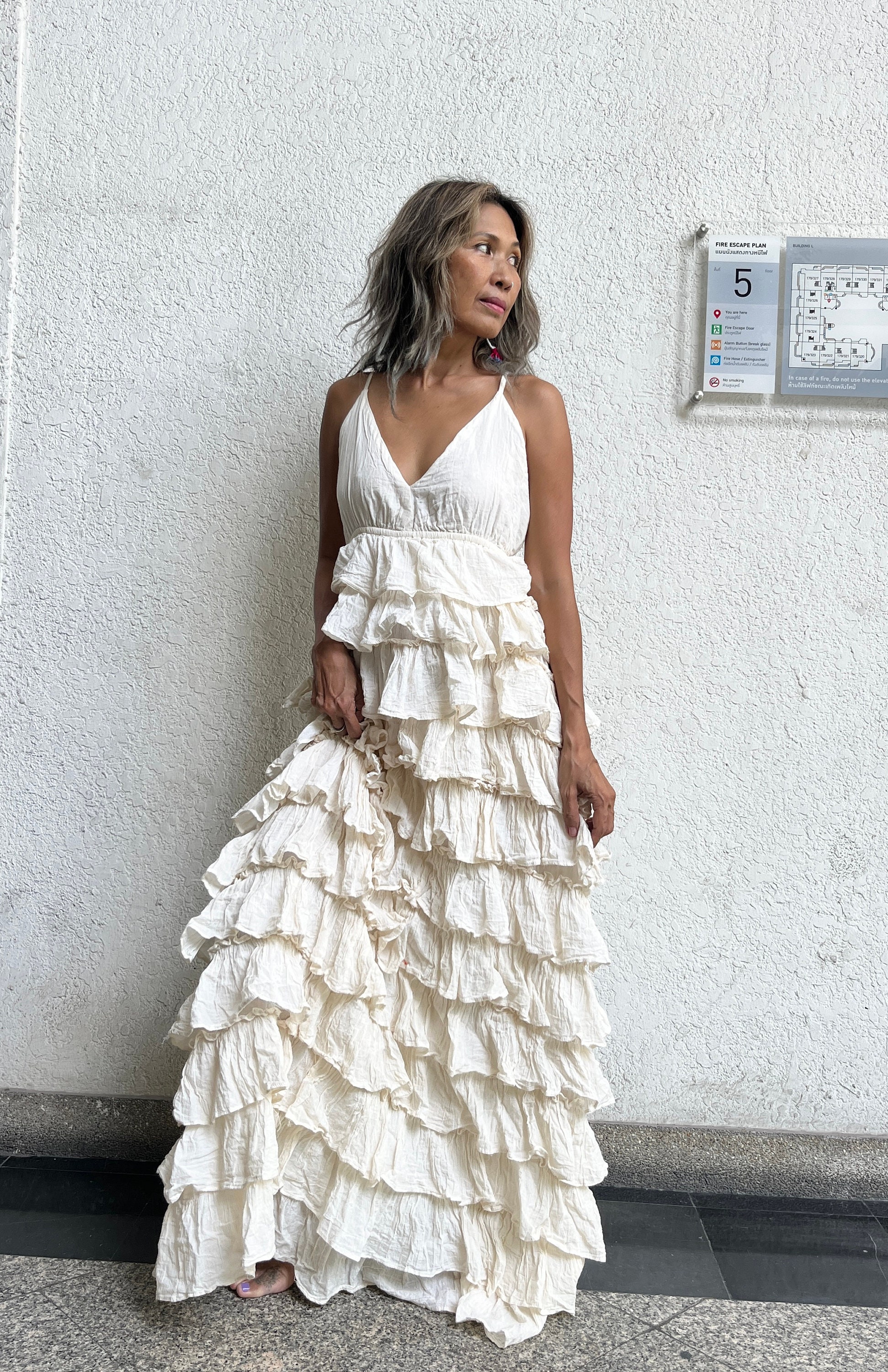 pandorea layered maxi dress aje Aje Pandorea Layered Maxi Dress – ABC Dress Hire main image 1