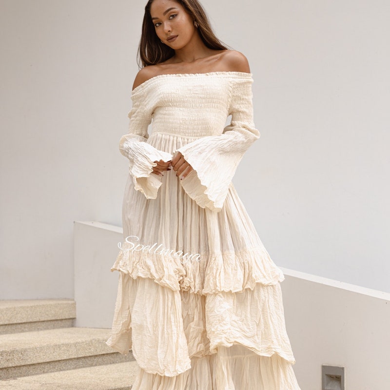 Boho Layered Dress - Etsy