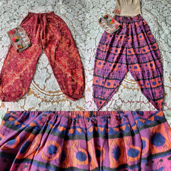 Vintage Harem Pants, Aladin Pants,Baggy Pant,Hippi